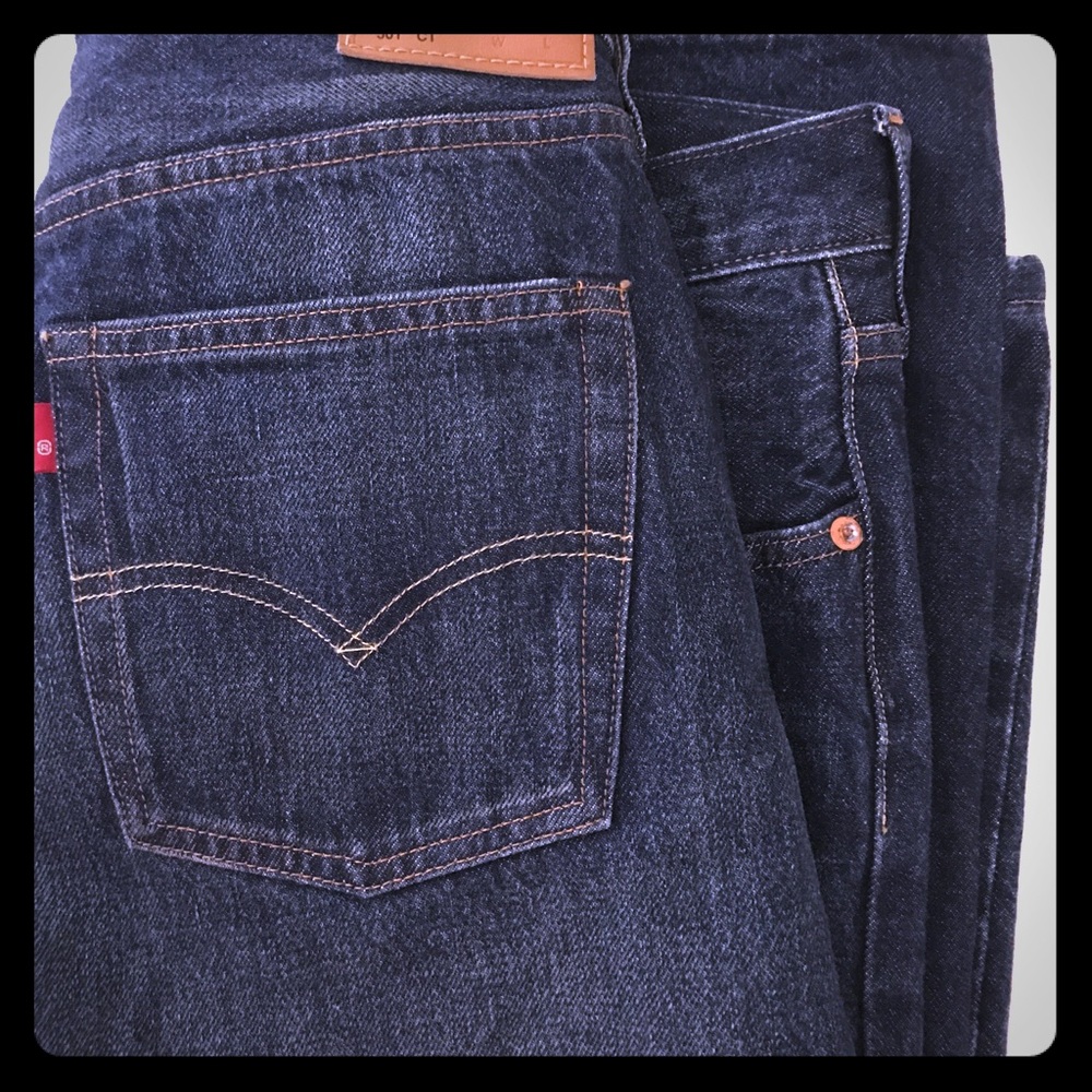 Levi’s 501 button fly jeans
